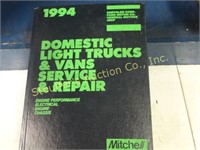 Mitchell 1994 Domestic light trucks & vans repair