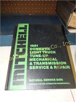 Mitchell 1981 Domestic light truck tune-up manual