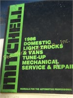 Mitchell 1986 Domestic light truck & van tune-up