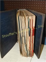 Carburetor manuals in large binder