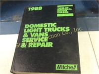 Mitchell 1988 Domestic light truck & vans repair
