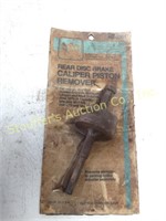 Rear disc brake caliper piston remover 1975-77