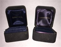 Pair Of Tiffany & Co. Ring Boxes