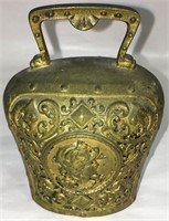 Brass Bell With Portrait Decoration