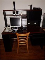 Contemporary Computer desk, Gateway Computer,