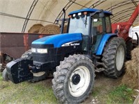 New Holland TM140 tractor