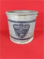 Vintage Falls City Minnow Bucket