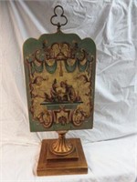 ORNATE FRENCH STYLE SWIVEL PLAQUE DECOR