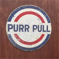 Original  double sided large Purr Pull sign 3 ft