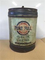 Purr Pull 4 gallon drum