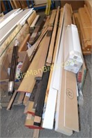 Large Bunk of Misc, Ballisters, Baseboard and More
