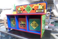 Little Boys Toy Box W/Storage Boxes