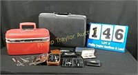 Vintage Lot Of Travel Items