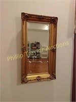 Decoartive Gold Gilded Mirror