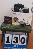 Assorted Camera Lot With Photo Printer