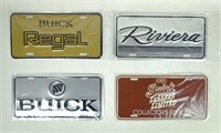 Buick Show Room Display License Plates Lot