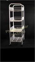 Metal Utility Cart On Casters