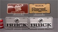 Buick Show Room Display License Plate Lot