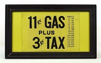 Gas Pump Sign