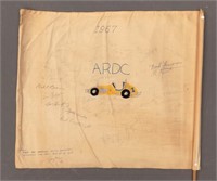 1967 ARDC Signed Flag