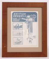 British Seagull Boat Motor Advertising