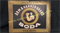 Arm & Hammer Soda Advertising Poster, Hammer