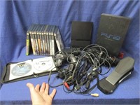 sony PlayStation 2 model scph-50001 & 28 games