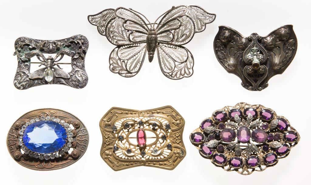 Huge selection of vintage costume jewelry