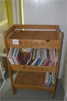 Wooden Stand - Bolla Imported Wines 44" T X 28" W