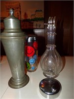TORNE & OTHER MIXERS & DIVIDED GLASS DECANTER