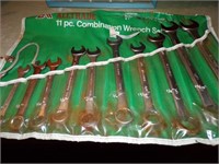 ALL TRADE 11PC. COMBINATION WRENCH SET~3/8-1"