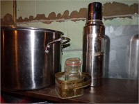ALADDIN STANLEY THERMOS, STAINLESS KETTLE & MORE