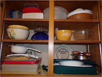 MIXING BOWLS, PLASTIC STORAGE & OTHER KITCHENWARE