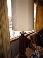 PAIR OF MATCHING MCM TABLE LAMPS~41" TALL