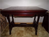 VICTORIAN TABLE IS 33" X 23" X 27"T