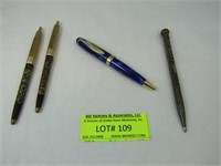 4 Ink Pens? Set  Chanel #5 And Arpage pens,