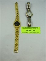 2 Ladies Wrist Watches: 1 Baum & Mercier, 1 Gold N