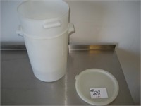 Lot of 2 Food Buckets With lids
