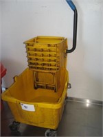 36 Qt. Yellow Mop Bucket & Wringer Combo