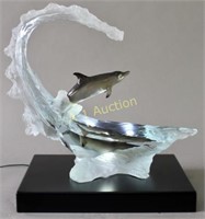 Robert Wyland Lucite Sculpture