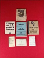 Vintage Military Pamphlets