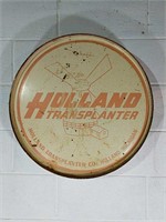 Vintage Holland Transplanter Sign