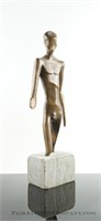 Heavy Bronze Nude Sculpture