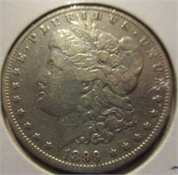 1899-O morgan silver dollar