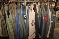 Choice of 42 Military Uniforms; WWII AA Pilots,