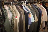 Choice of 61 Military Uniforms; Pinks WWII,