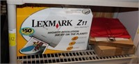 Lexmark Z11 Color Jet Printer, Strainers, etc