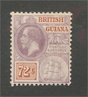 BRITISH GUIANA #187 MINT FINE-VF HR