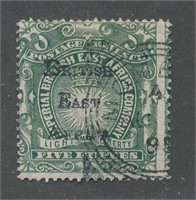 BRITISH EAST AFRICA #52 USED AVE-FINE
