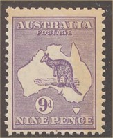 AUSTRALIA #97 MINT FINE-VF H